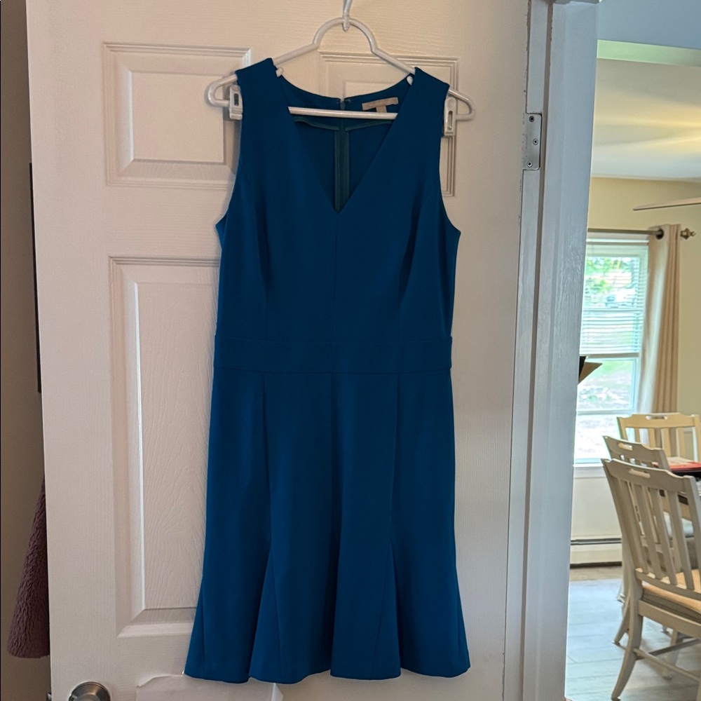 Banana Republic Blue Sleeveless Dress